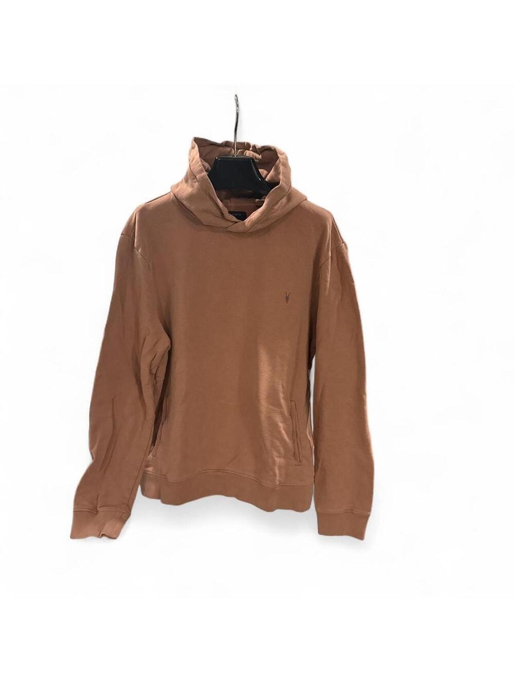 Allsaints Men's Brown and Orange Hoody